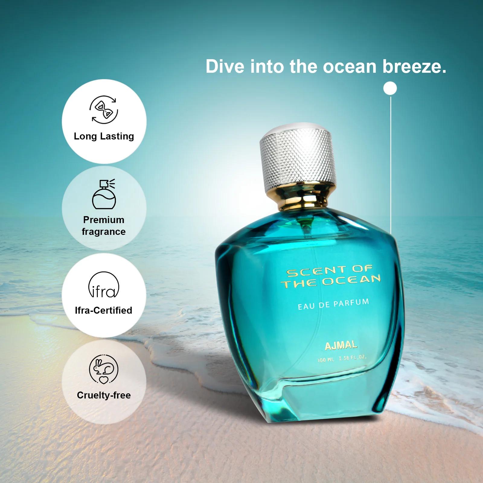 SCENT OF THE OCEAN Perfume 100ML for Unisex - Image 3