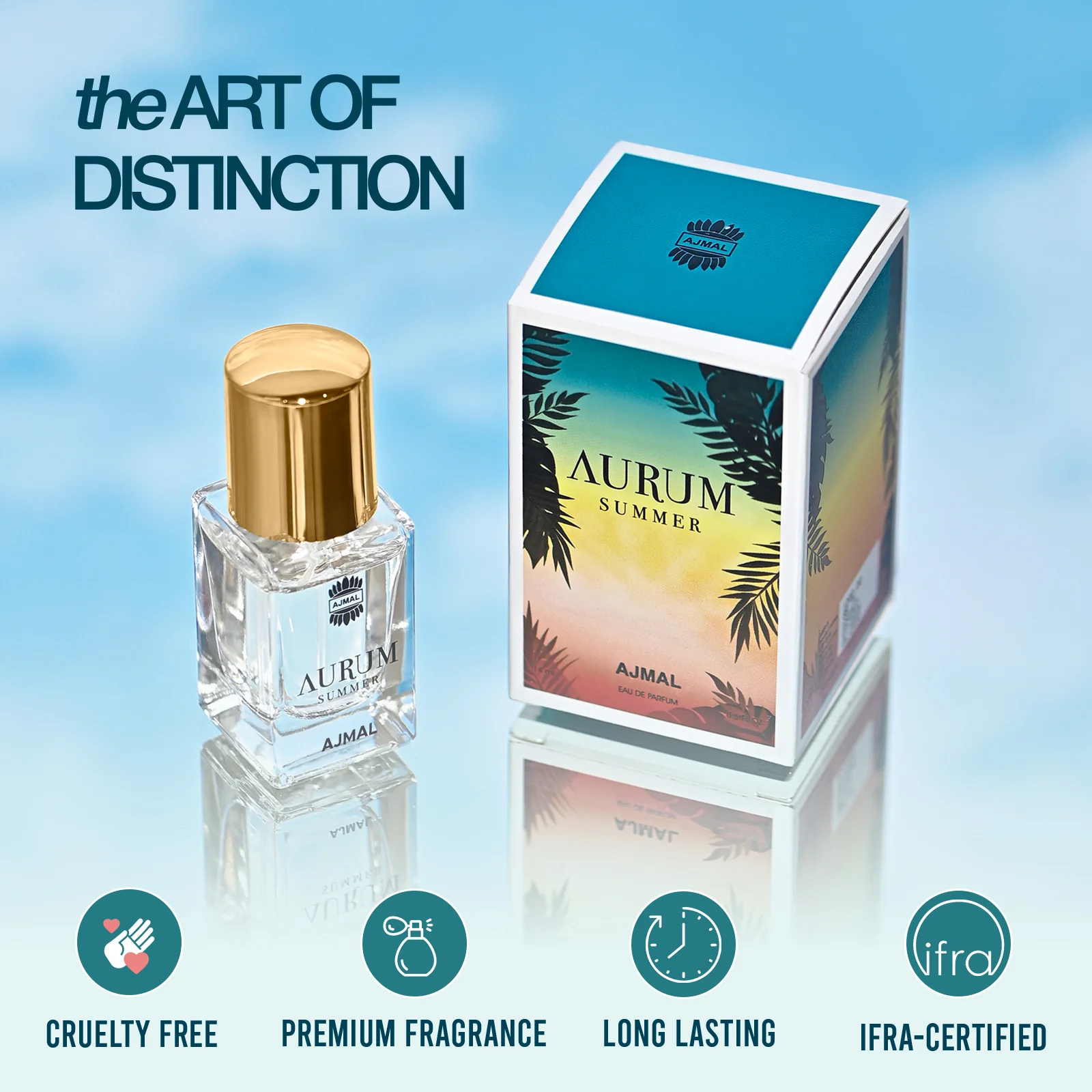 Aurum Summer Perfume 14 ML for Men & Women - Image 3