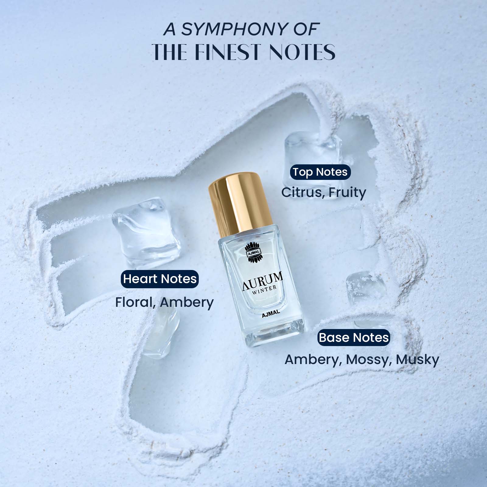 Aurum Winter Perfume 14 ML for Women - Image 4