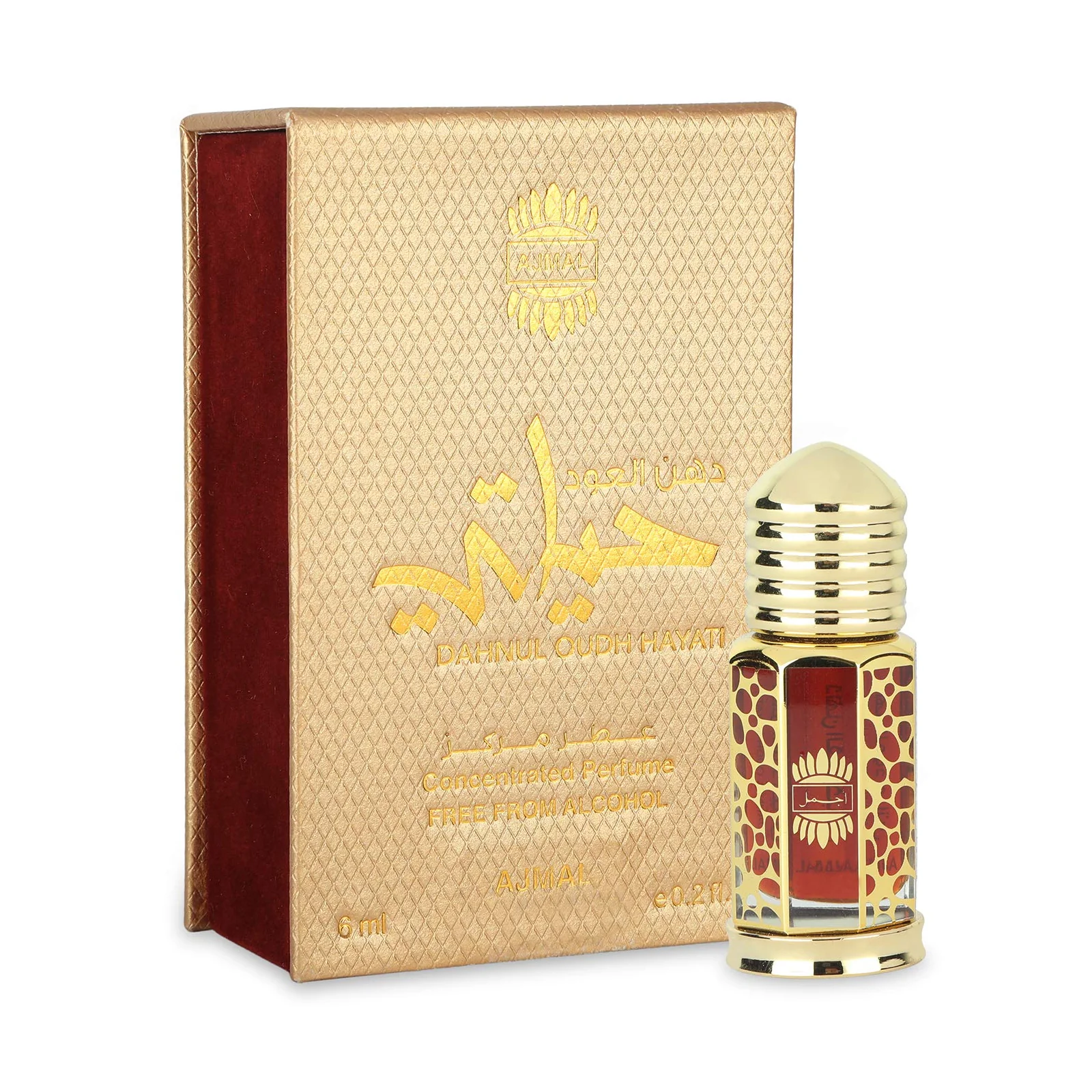 DAHNUL OUDH HAYATI Non-Alcoholic Attar 6ML for Men & Women - Image 4