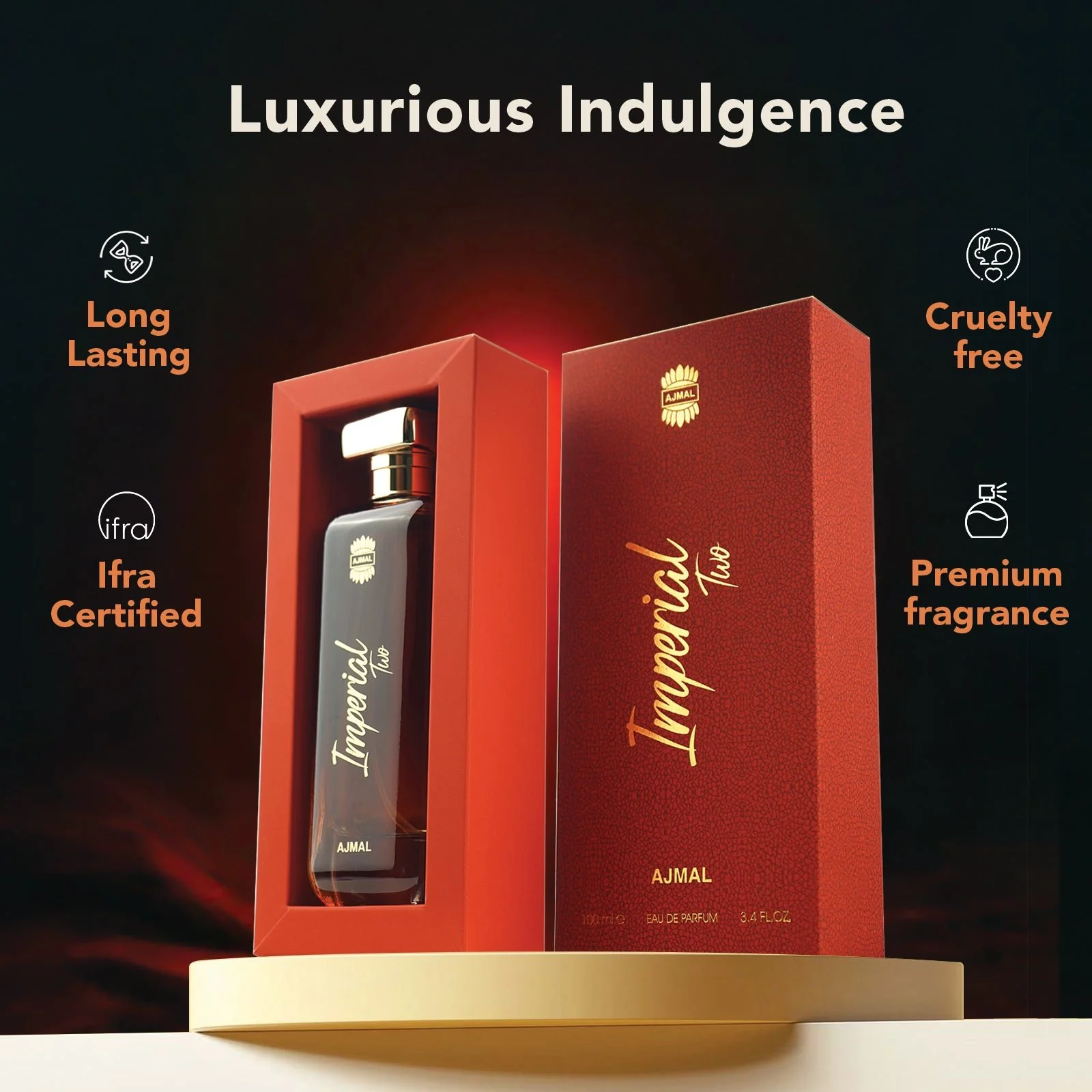 Imperial Two Perfume 100ml for Unisex - Image 4