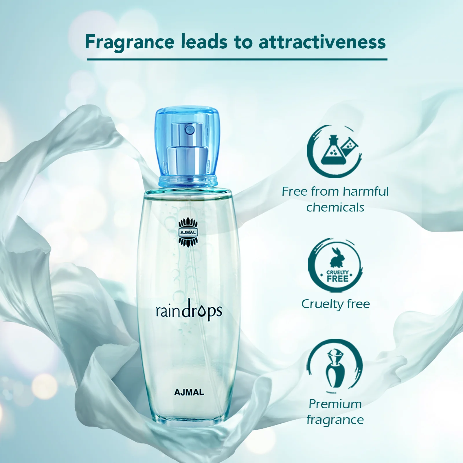 RAIN DROPS Perfume 50ML for Women - Image 3