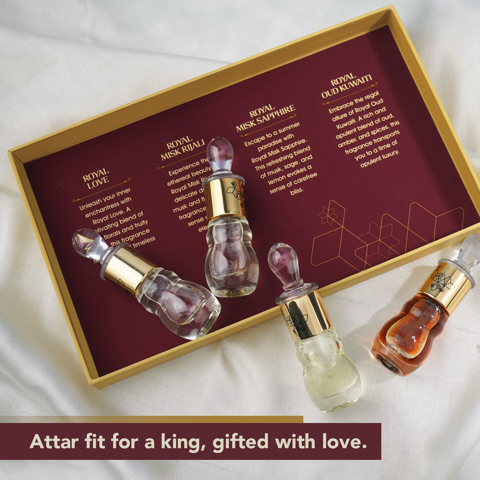 ROYAL Non-Alcoholic Attar Giftpack 20ML for Unisex - Image 3