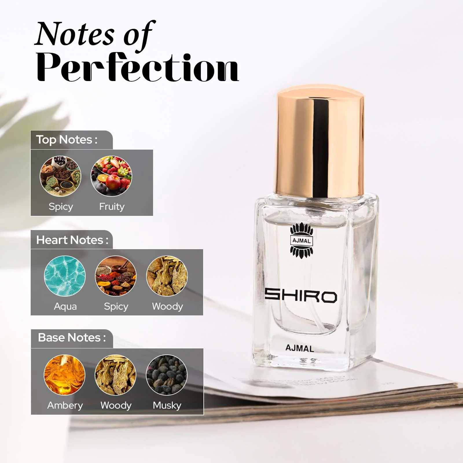 Shiro Perfume 14 ML for Men - Image 5