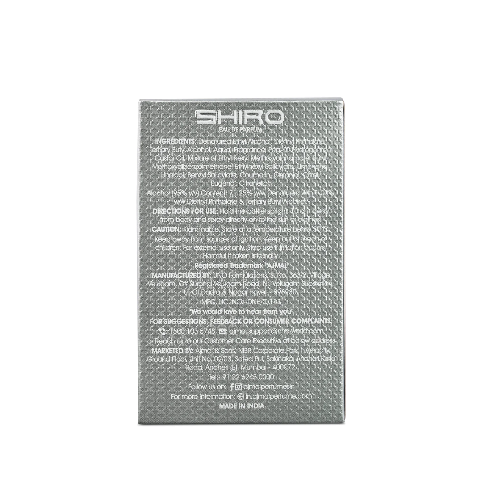 Shiro Perfume 14 ML for Men - Image 6