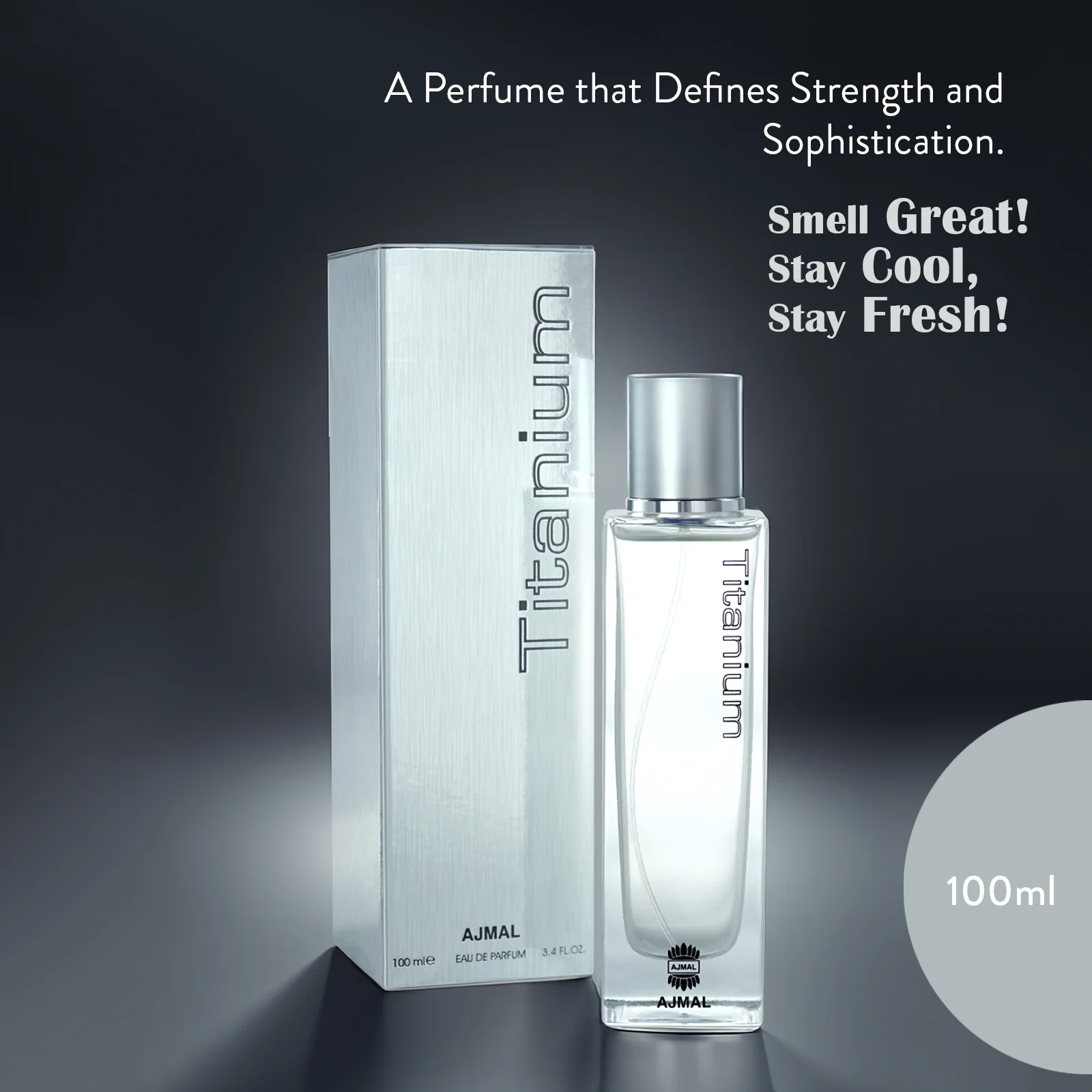 TITANIUM Perfume 100ML for Men - Image 3